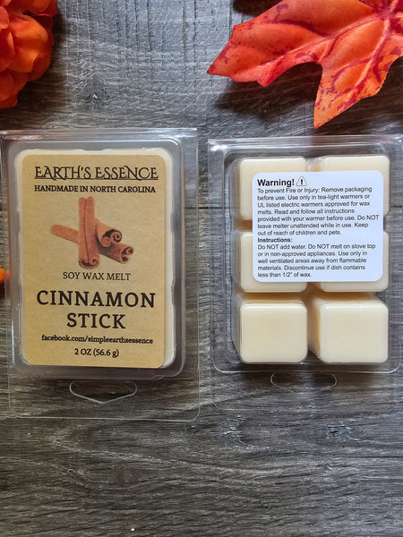 Cinnamon Stick 2 oz Soy Wax Melt