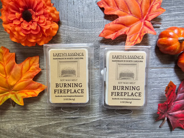 Burning Fireplace 2 oz Soy Wax Melt