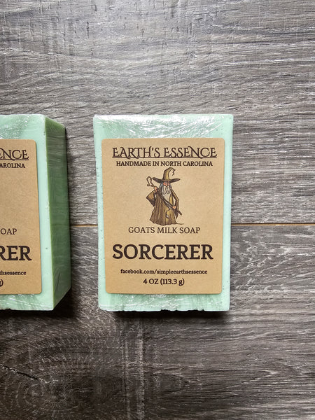 Sorcerer 4 oz Goats Milk Soap