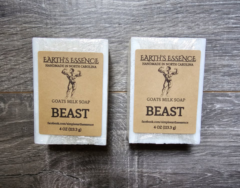 Beast 4 oz Goats Milk Soap