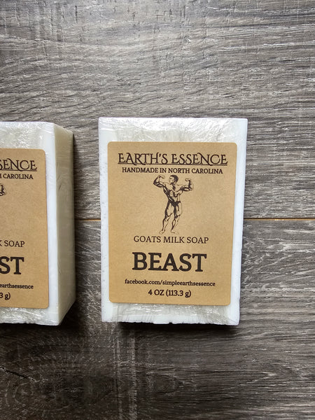 Beast 4 oz Goats Milk Soap