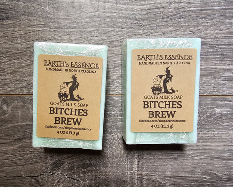 Bitches Brew 4 oz Goats Milk Soap