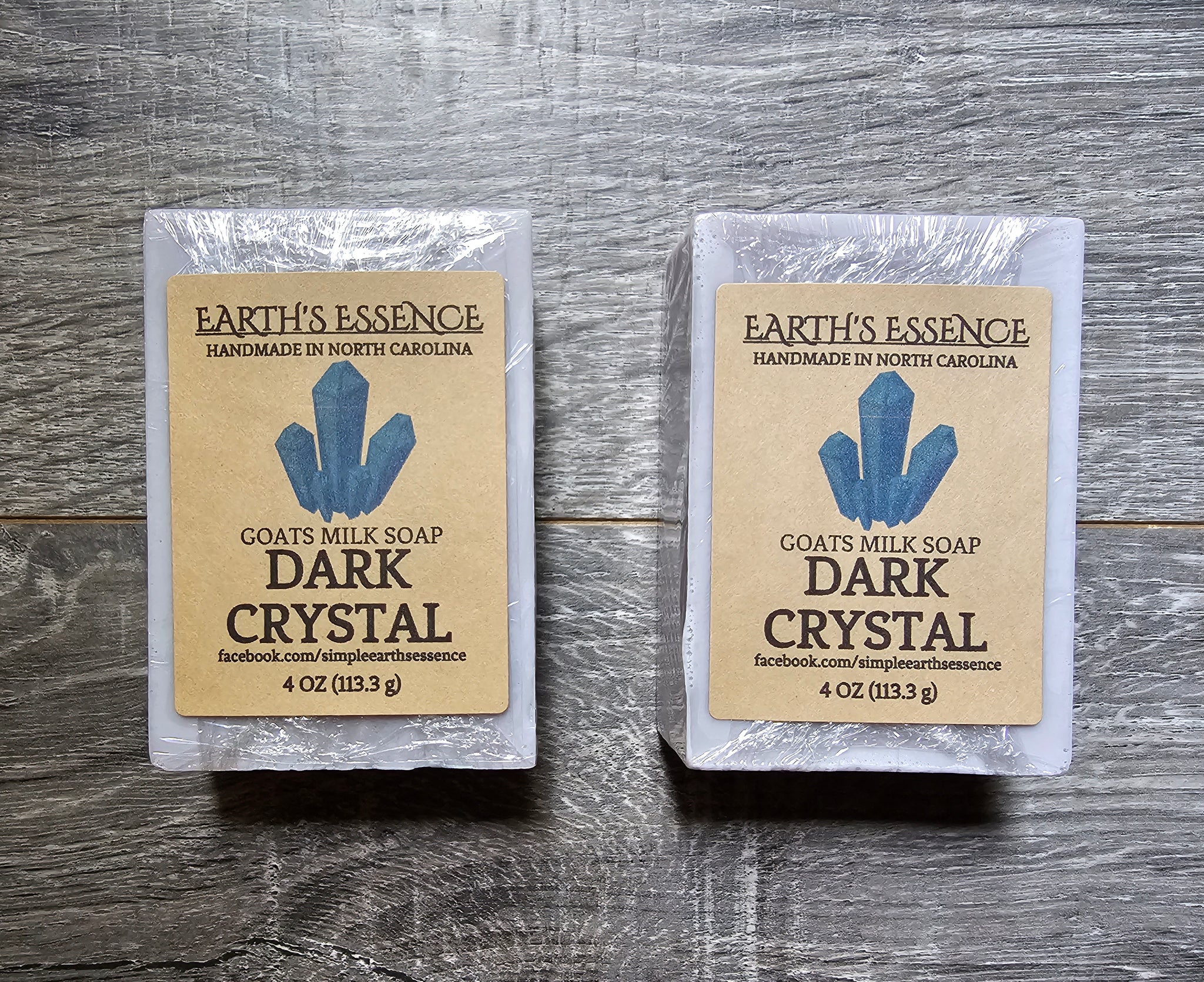 Dark Crystal 4 oz Goats Milk Soap