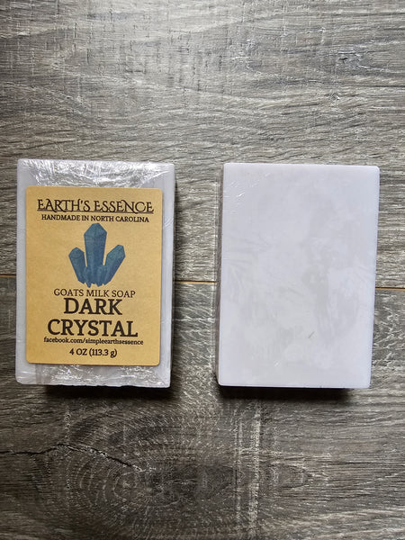 Dark Crystal 4 oz Goats Milk Soap