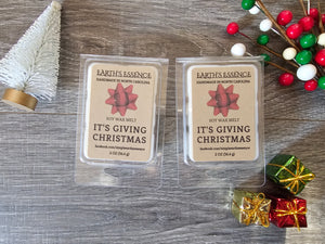 It's Giving Christmas 2 oz Soy Wax Melt