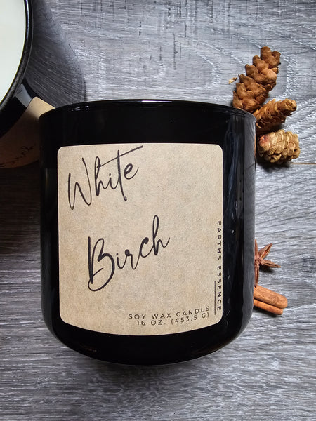 White Birch 16 oz Soy Candle