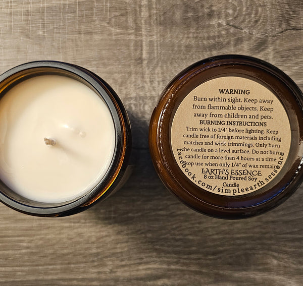 Churro Ice Cream 8 oz Soy Candle