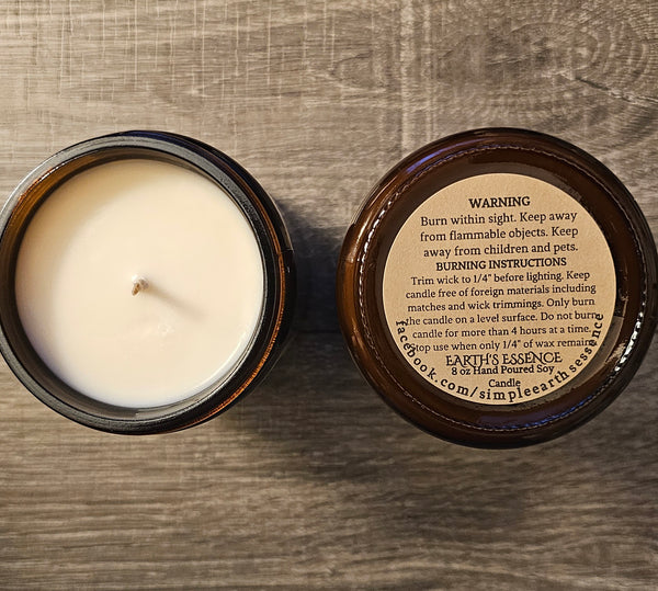 Zinnia Bouquet 8 oz Soy Candle