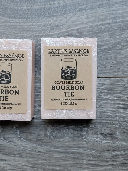 Bourbon Tie 4 oz Goats Milk Soap
