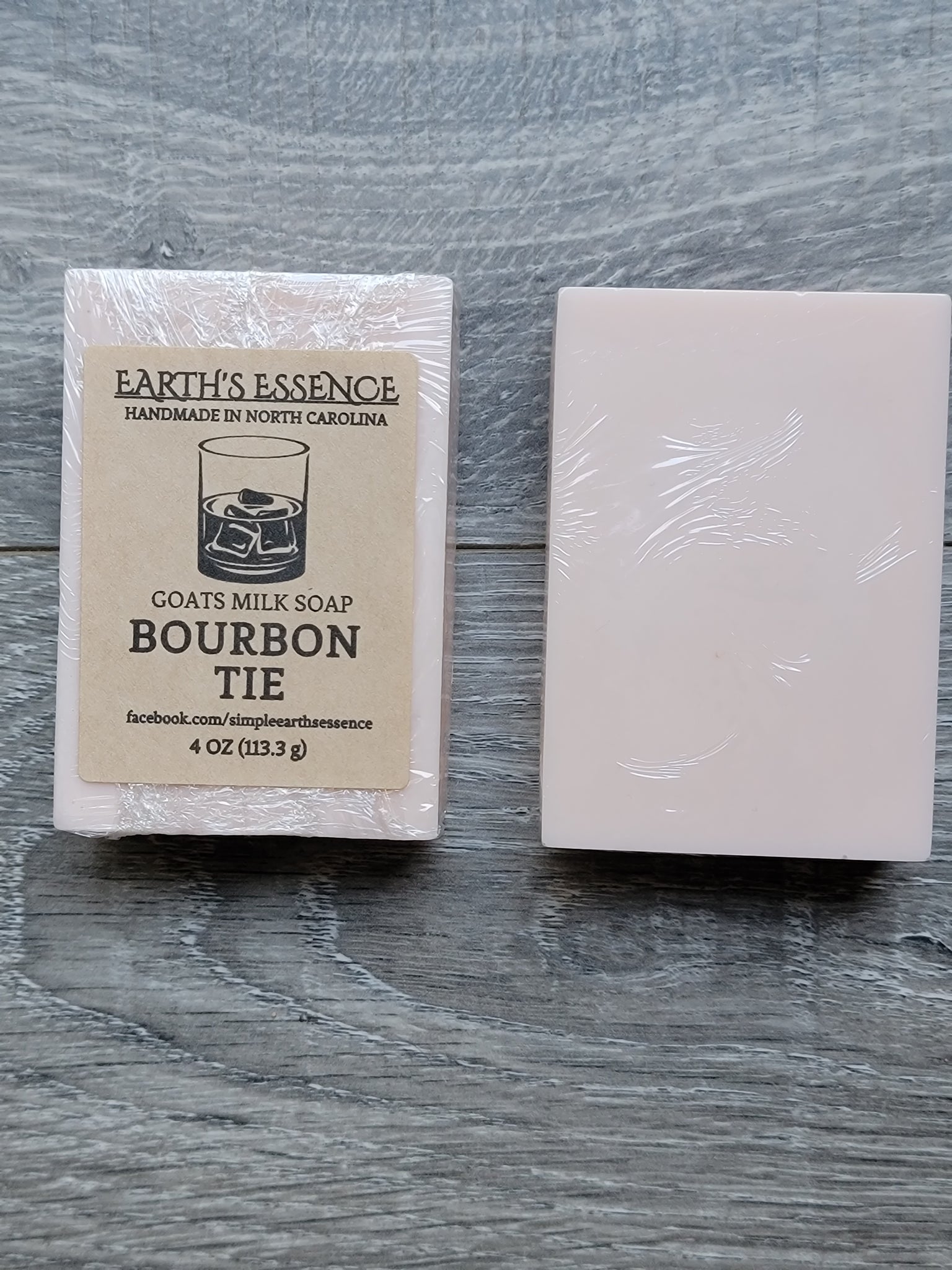 Bourbon Tie 4 oz Goats Milk Soap