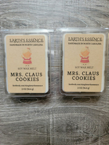 Mrs. Claus Cookies 2 oz Soy Wax Melts