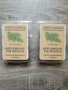Applewood Fir Needle 2 oz Soy Wax Melt