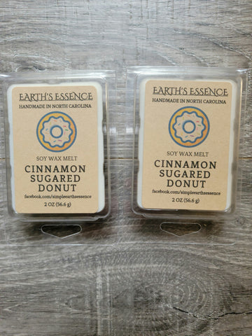Cinnamon Sugar Donut 2 oz Soy Wax Melt