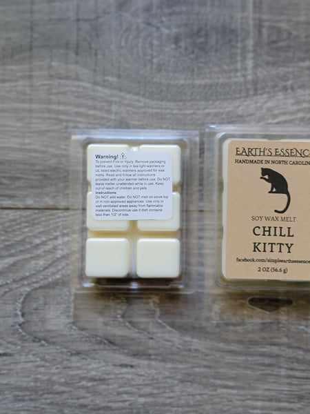Chill Kitty 2 oz Soy Wax Melts