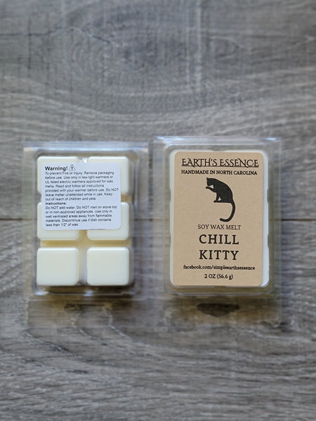 Chill Kitty 2 oz Soy Wax Melts
