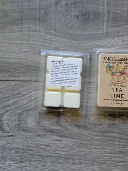 Tea Time 2 oz Soy Wax Melt