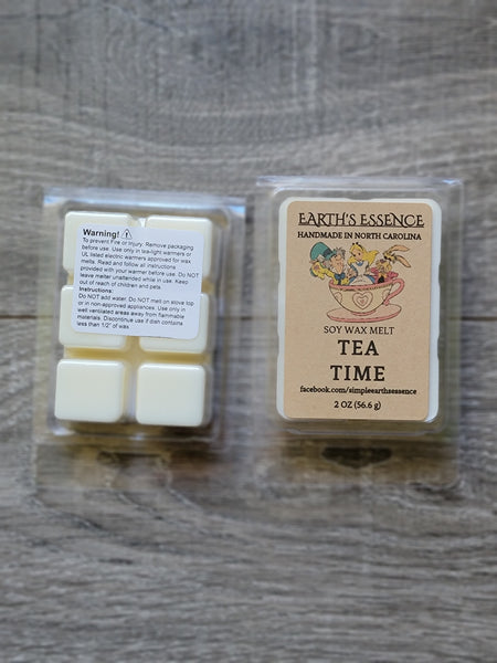 Tea Time 2 oz Soy Wax Melt
