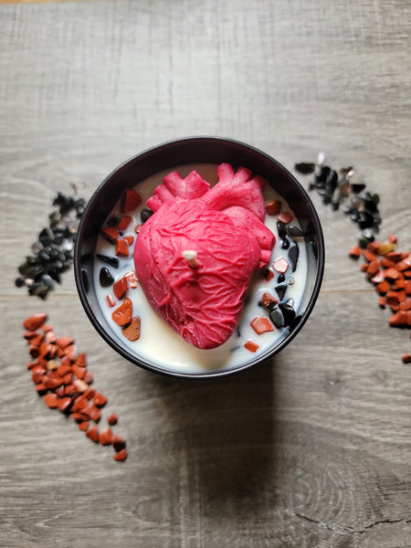 Bleeding Heart 8 oz Soy Candle