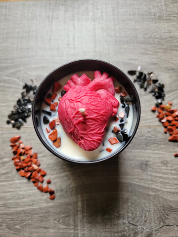 Bleeding Heart 8 oz Soy Candle