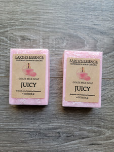 Juicy 4 oz Goats Milk Soap