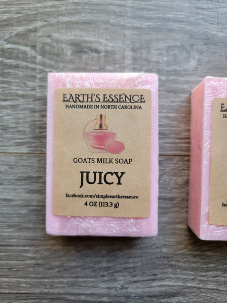 Juicy 4 oz Goats Milk Soap