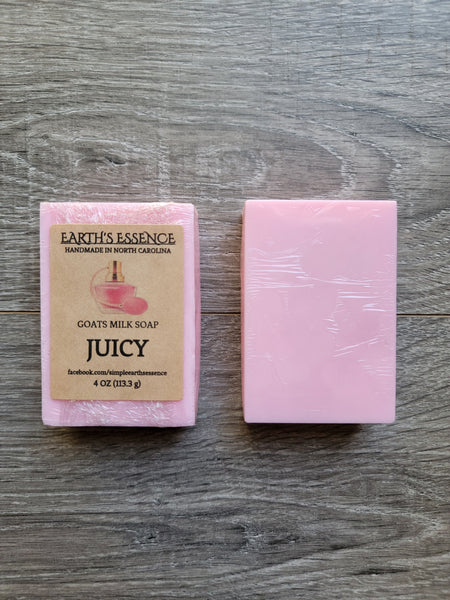 Juicy 4 oz Goats Milk Soap
