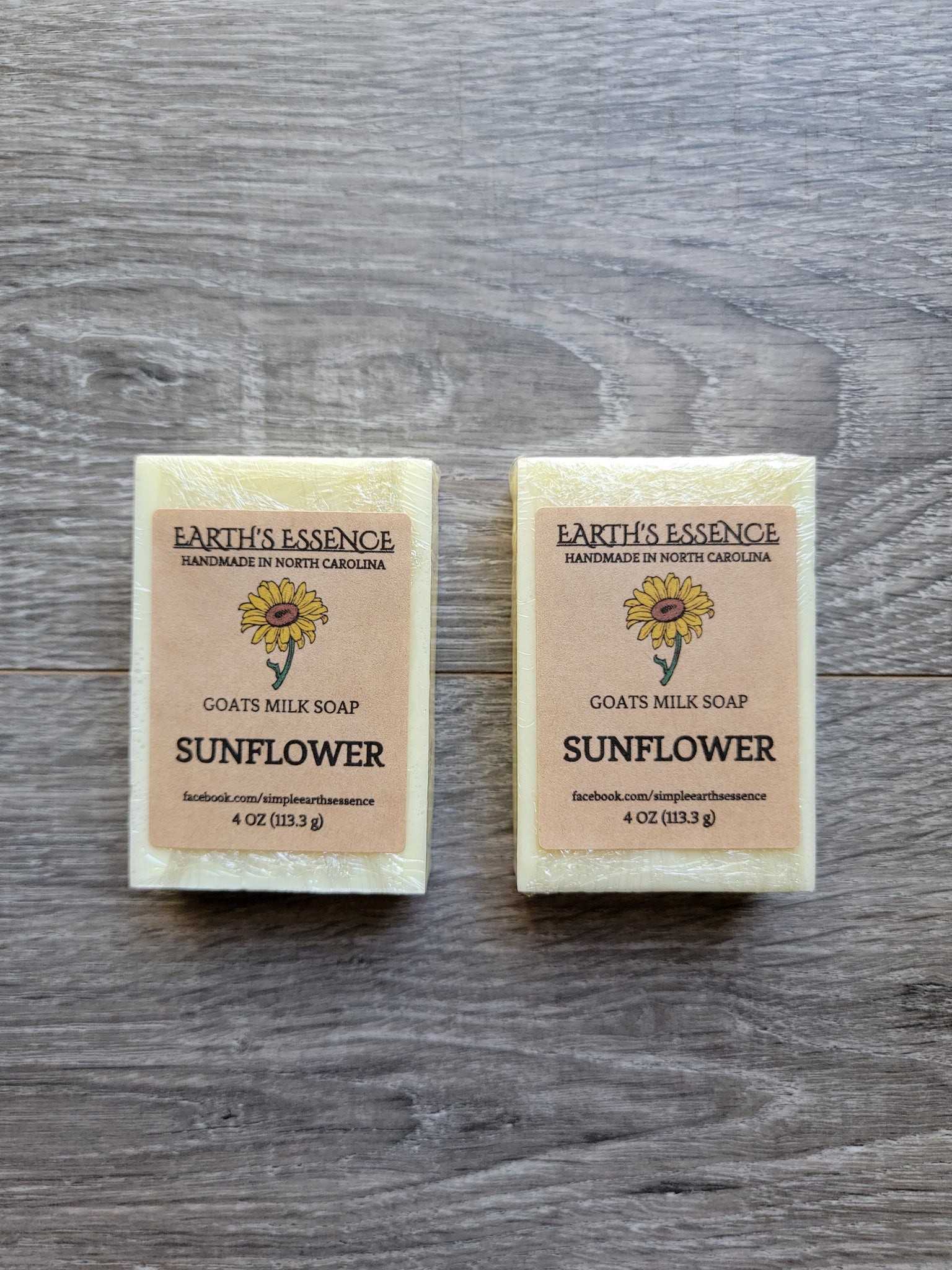 Sunflower 4 oz Goats Milk Soap