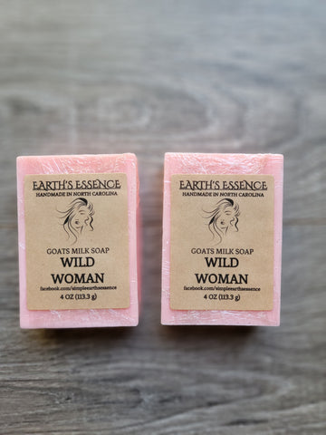 Wild Woman 4 oz Goats Milk Soap