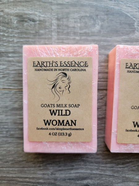 Wild Woman 4 oz Goats Milk Soap