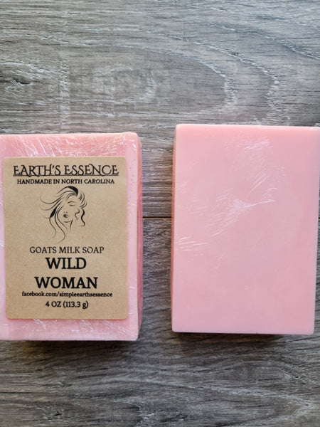 Wild Woman 4 oz Goats Milk Soap