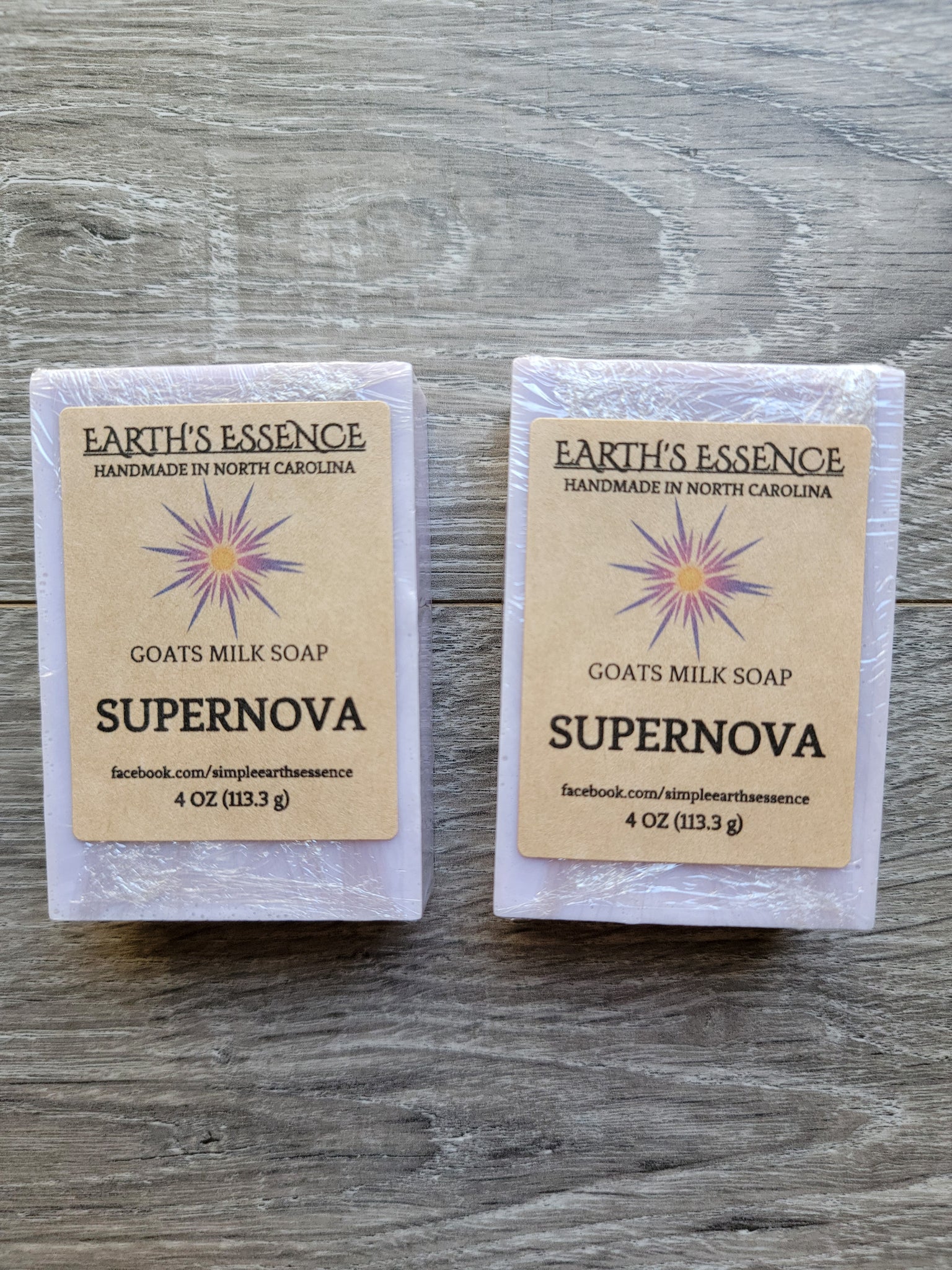Supernova 4 oz Goats Milk Soap