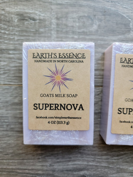 Supernova 4 oz Goats Milk Soap