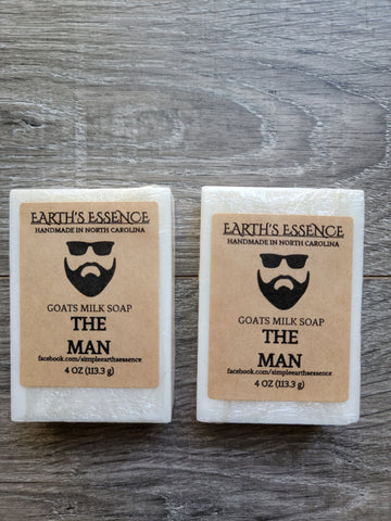 The Man 4 oz Goats Milk Soap