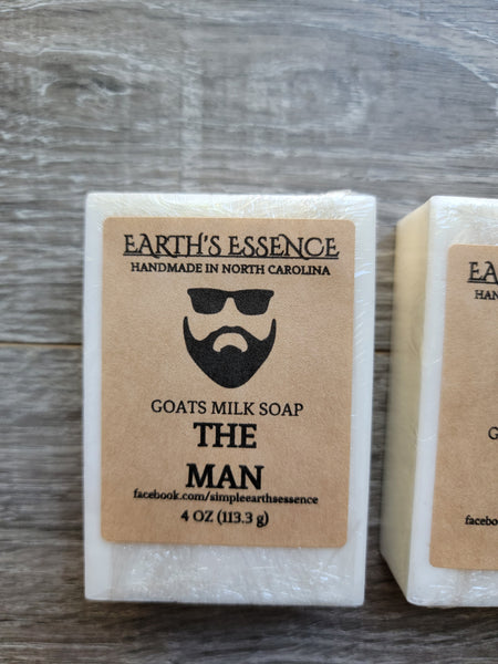 The Man 4 oz Goats Milk Soap