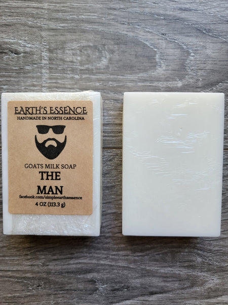 The Man 4 oz Goats Milk Soap