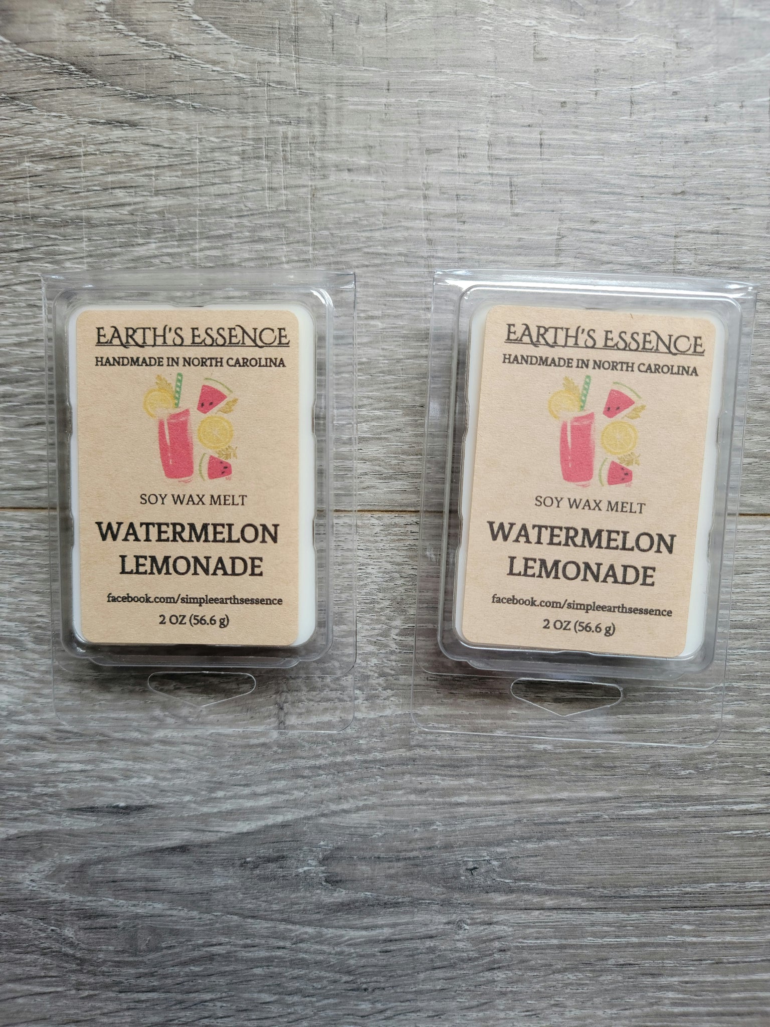 Watermelon Lemonade 2 oz Soy Wax Melts