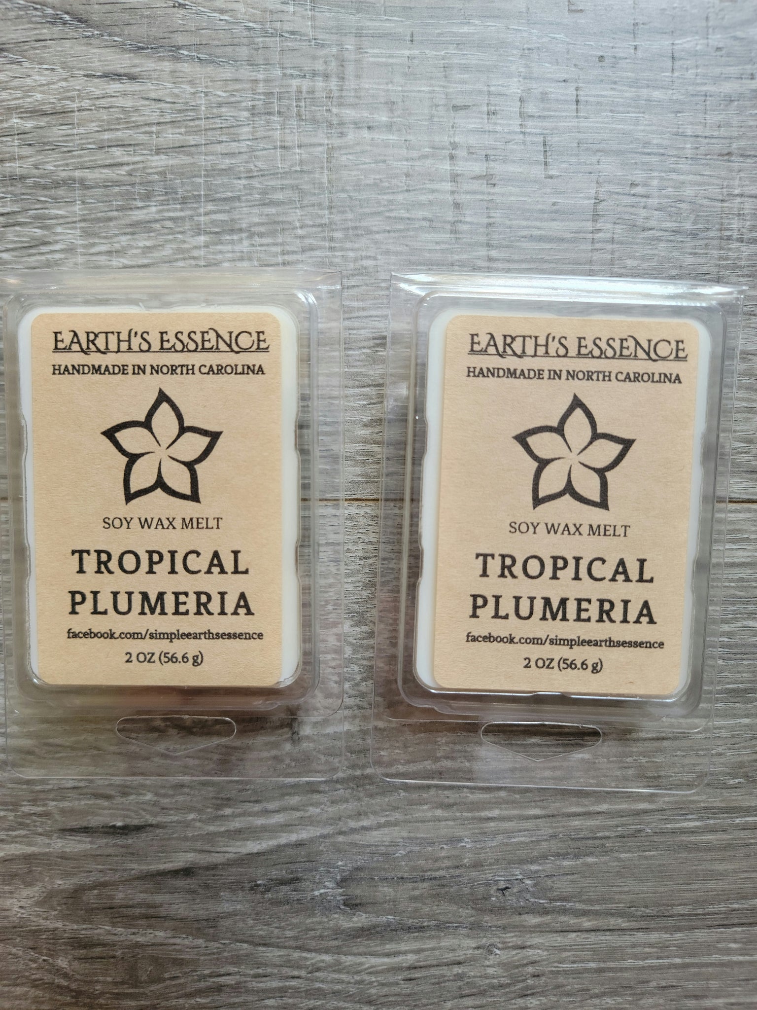 Tropical Plumeria 2 oz Soy Wax Melts
