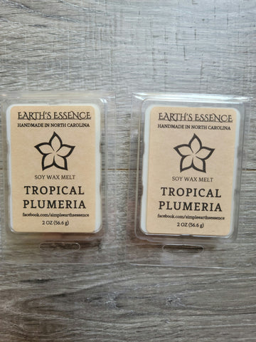 Tropical Plumeria 2 oz Soy Wax Melts