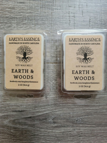 Earth & Woods 2 oz Soy Wax Melts