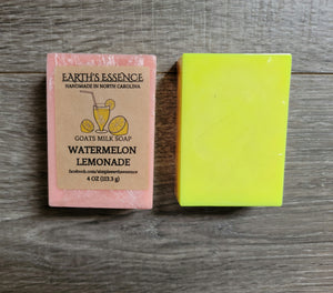Watermelon Lemonade 4 oz Goats Milk Soap