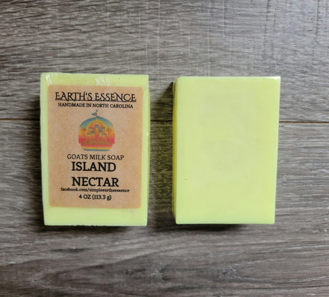 Island Nectar 4 oz Goats Milk Soap