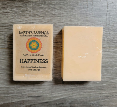 Happiness 4 oz Goats Milk Soap