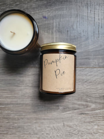 Pumpkin Pie 8 oz Soy Candle