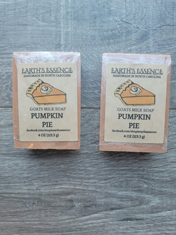Pumpkin Pie 4 oz Goats Milk Soap