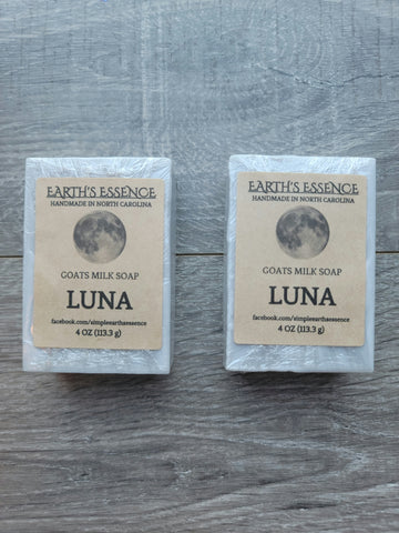 Luna 4 oz Goats Milk Soap