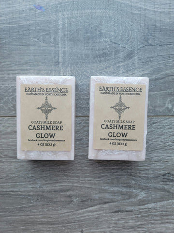 Cashmere Glow 4 oz Goats Milk Soap