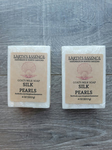 Silk Pearls 4 oz Goats Milk Soap