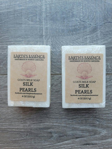 Silk Pearls 4 oz Goats Milk Soap