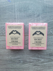 Secret Crush 4 oz Goats Milk Soap