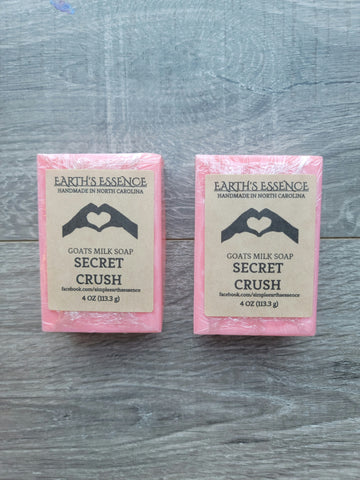 Secret Crush 4 oz Goats Milk Soap